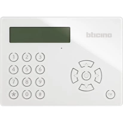TASTIERA MULTIFUNZIONE CON DISPLAY LCD PER ANTIFURTO 4215M BTICINO