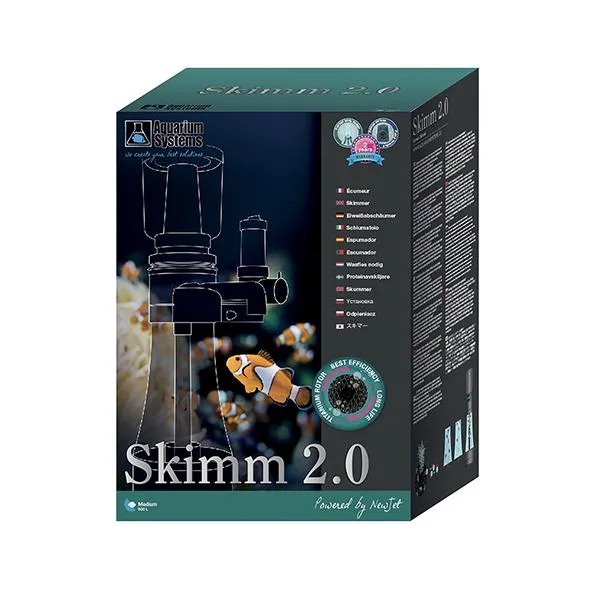 Skimm 2.0 Med - Per Aquarium Aquarium Skimmer fino 800L
