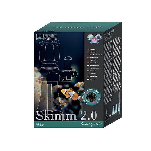 Skimm 2.0 Small - Per Aquarium Aquarium Skimmer fino 400L