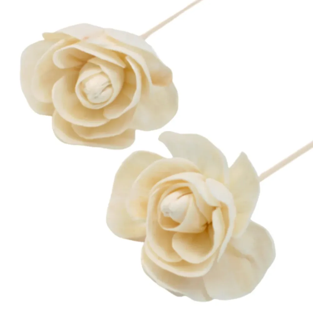 FIORE DI GAROFANO CON RATTAN Eco Candle Project