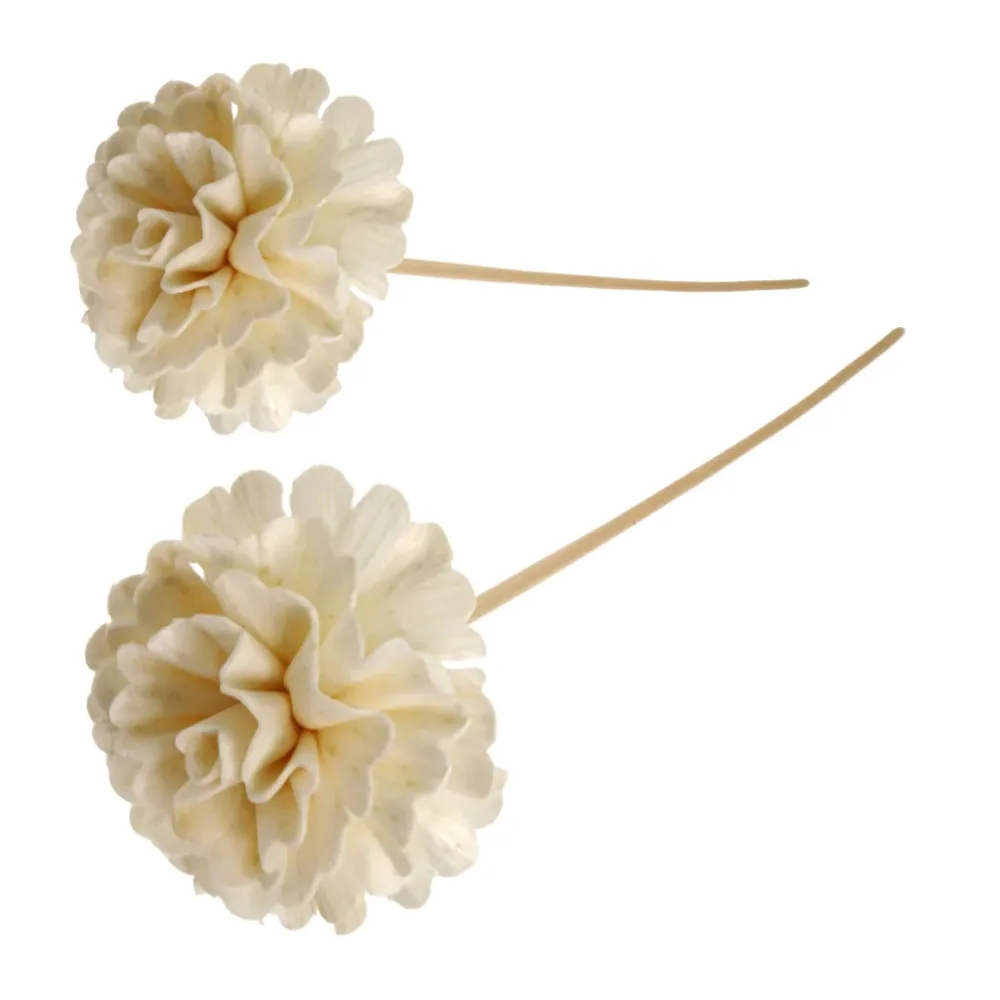 FIORE DI GAROFANO CON RATTAN Eco Candle Project