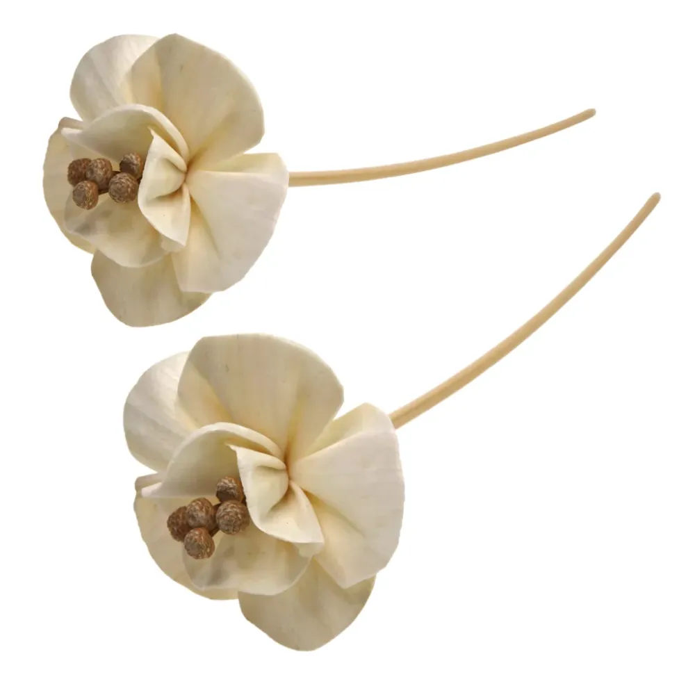 FIORE DI LOTO CON RATTAN Eco Candle Project