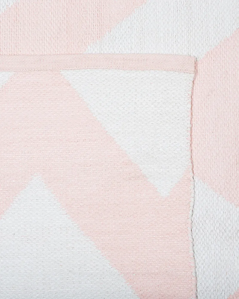 Artigianale Alluminio Tappeto da esterno rosa rettangolare 160x230cm KONARLI