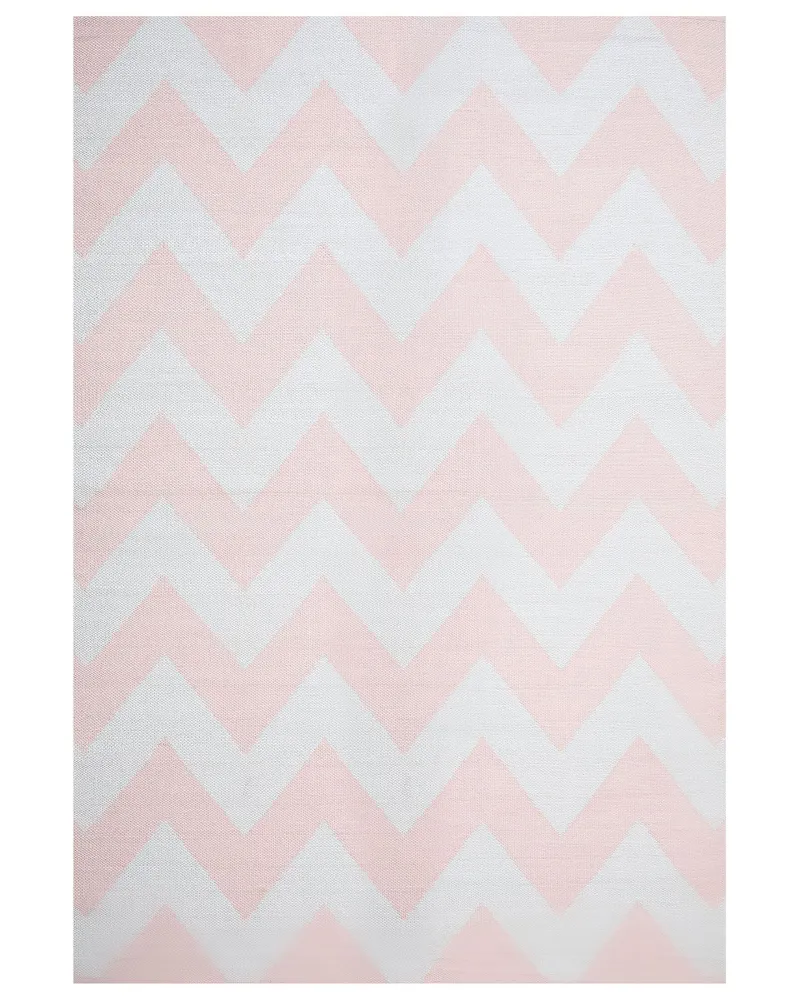 Tappeto da esterno rosa rettangolare 160x230cm KONARLI con Suono Armonioso e Prolungato