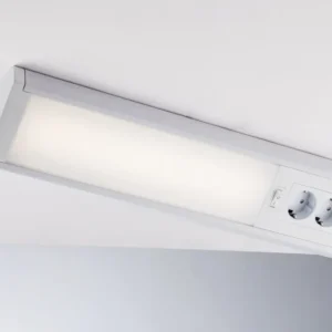 Sottopensile LED HABILIS bianco 15W 1750LM 4000K luce naturale con presa schuko e USB LED-HABILIS-AP
