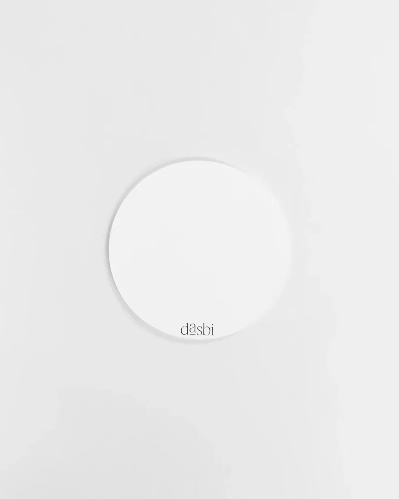 Cake board rotondo bianco 9mm – Bordo Naturale 25cm