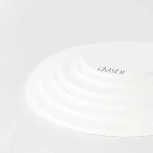 Cake board rotondo bianco 9mm – Bordo bianco 25cm