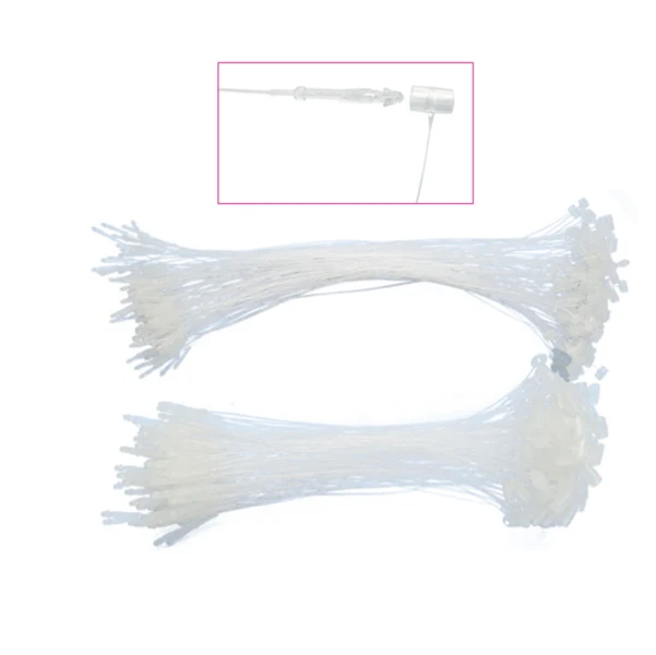 LEBEZ - 5265 - Fili manuali di sicurezza - 12,5 cm - trasparente - Lebez - conf. 1000 pezzi - 25874 - Conf. da 1 Pz.