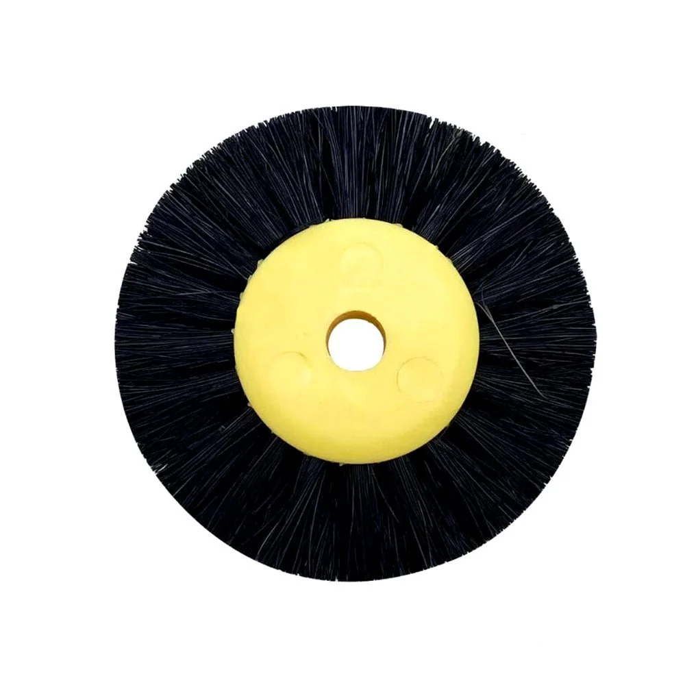 12 x Spazzole per lucidatura resina 3 file 53 mm dritte dure