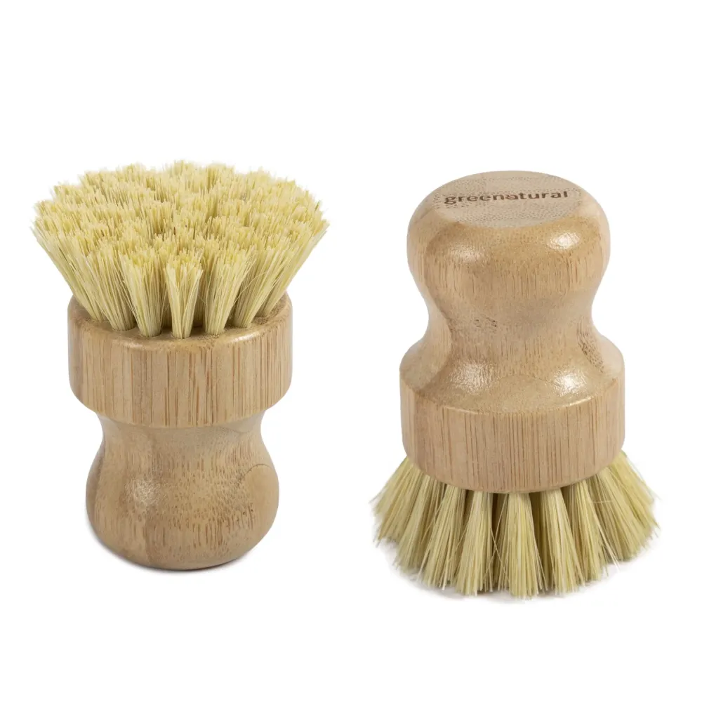 Spazzola pulizia Piatti e Stoviglie con setole Sisal Greenatural
