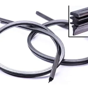 CARALL S02896 Coppia 2 Pezzi di Gommini Refill Flat 26'' 650mm Ricambio...