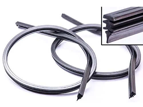CARALL S02896 Coppia 2 Pezzi di Gommini Refill Flat 26'' 650mm Ricambio...