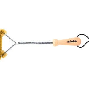 Spazzola per griglia ZEINTRA Turbo ottone 410x150 mm