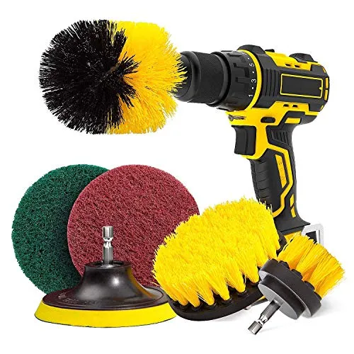 6 Pezzi Spazzola per Trapano Set di Pulizia Tutti Gli Usi Kit Perfetto...