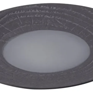 ROURD REVOL SPIETELLER, H: 3,4 cm, Ø 28,3 cm, Liquirice RE648280