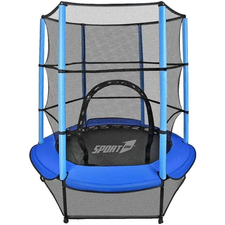 MANDELLI Tappeto Elastico Trampolino 140Cm Con Rete Protezione Sport1 - 704200051