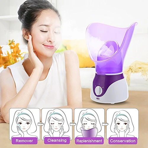 Bromose Nano Sauna Facciale Vapore Viso Pulizia Spa...