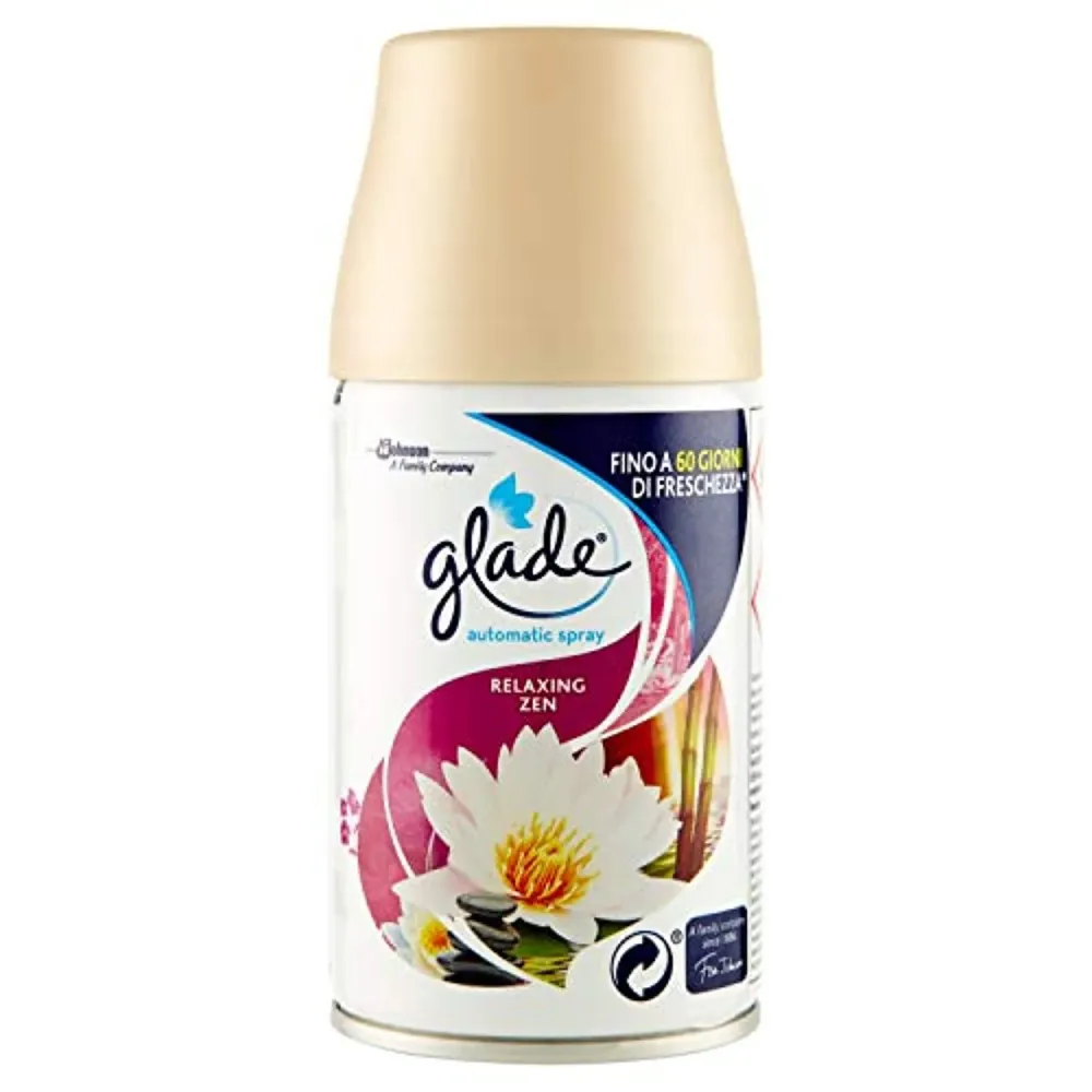 Glade Automatic Spray Ricarica, Fragranza Relaxing Zen, 269ml