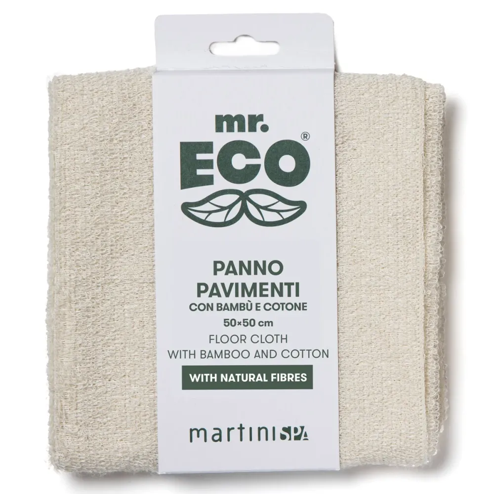 Panno Pavimenti Bambù e Cotone "Mr.Eco"