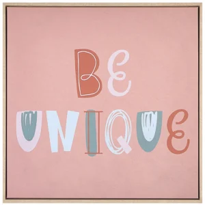 Tappeto per Ingresso Stampa su tela TAURISANO Quadrata 63 x 63 cm Bambini Rosa
