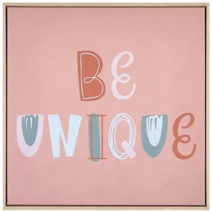 Tappeto per Ingresso Stampa su tela TAURISANO Quadrata 63 x 63 cm Bambini Rosa