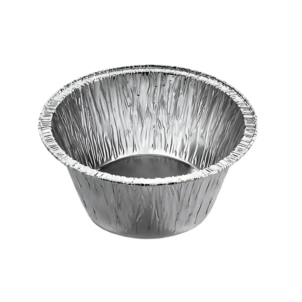 Pirottini Alluminio 100 Pezzi 8,5x4 cm - stampi per Dolci e Salati - Ideali per cibi caldi e freddi - Feste ed Eventi