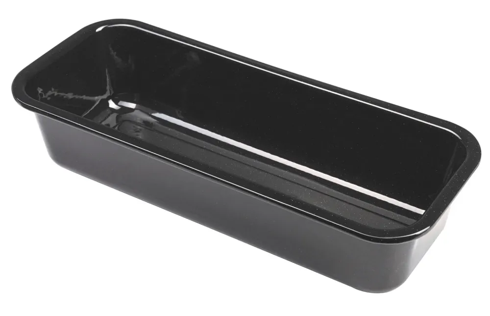 Scatola forma torta smaltata, L 30cm