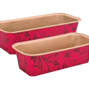 STÄDTER stampo per pane carta mini 17,5x7x5 cm rosso 6 pezzi