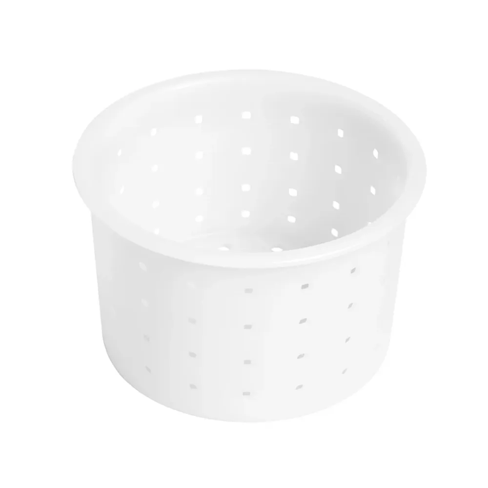 Stampo Caseario Caciotta 80 g Ø57 mm Plastica Alimentare