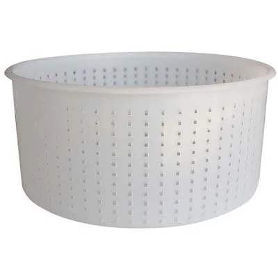 Stampo Caseario Formaggio 2000 g Ø200 mm Plastica Alimentare