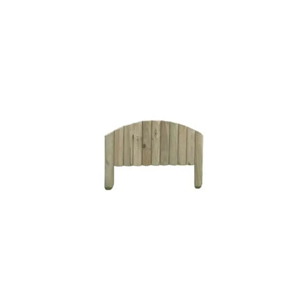 Steccato Pino Impregnato 54x25/40 cm - Resistente e Elegante - Vette