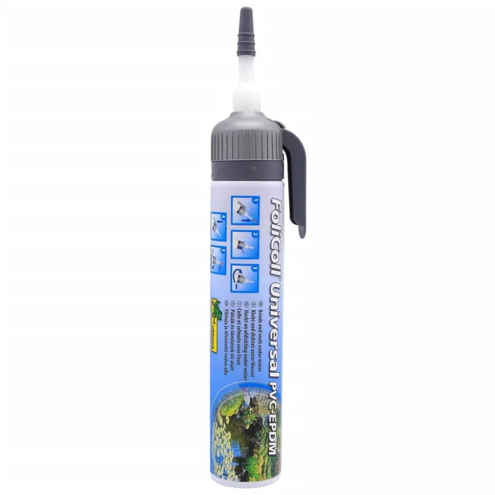 Aspiratore per Fondale Ubbink Sigillante Copertura Stagno FoliColl 315g AquaLiner PVC/EPDM
