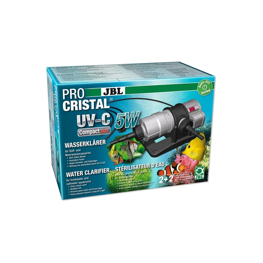 JBL PROCRISTAL UV-C Minimo Plus Sterilizzatore Compatto Per Acquari Dolci E Marini