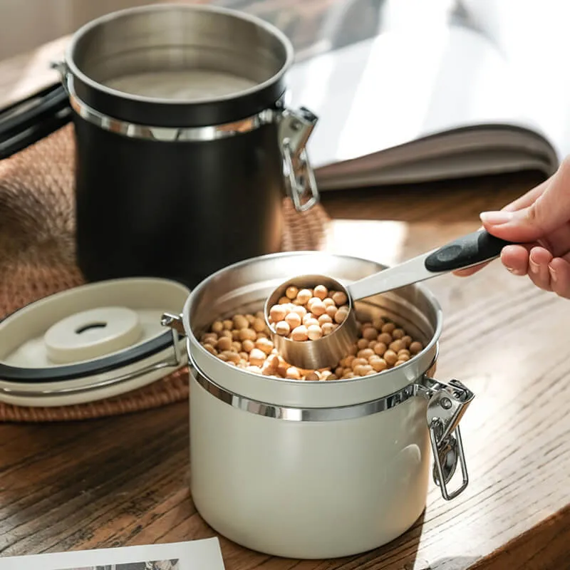 FOODLOCK – Contenitore per alimenti acciaio inox con chiusura ermetica per freschezza 1 Cozey Maison