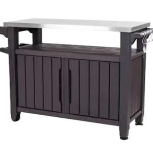 Keter - Mobile barbecue grande da esterno marrone
