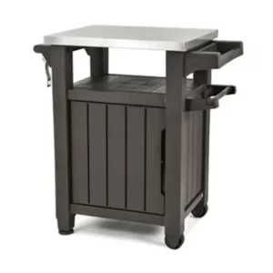 Keter - Mobile barbecue piccolo da esterno marrone