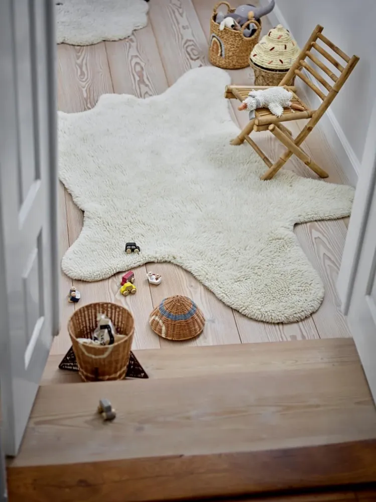 Bloomingville Mini Space Cesto portaoggetti Rocket con coperchio - Camera dei bambini