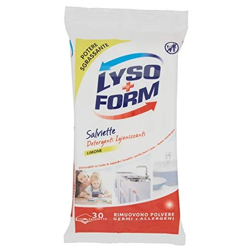Lysoform Salviette Igienizzanti per Superfici alla fragranza di Limone,...