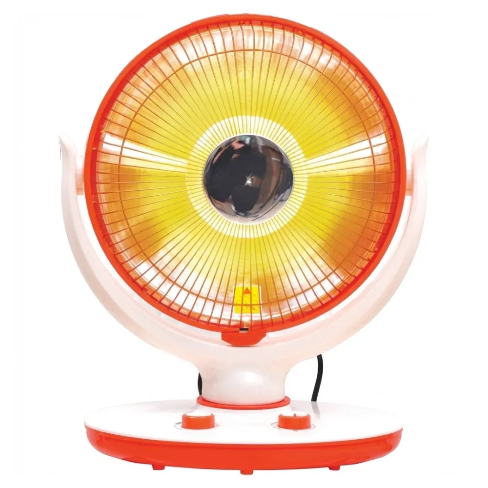 Stufetta al Carbonio da Tavolo Solar EFFE 400/800W con Termostato e Maniglia