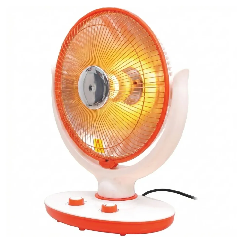 Stufetta al Carbonio da Tavolo Solar EFFE 400/800W con Termostato e Maniglia