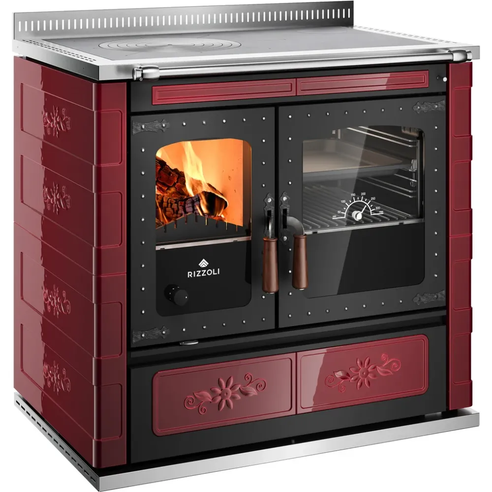 Stufa legna Rizzoli L 90 RUSTIK