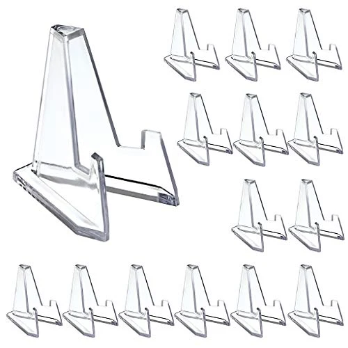BSTKEY - Mini espositore per Monete Acrilico, Small/15Pcs