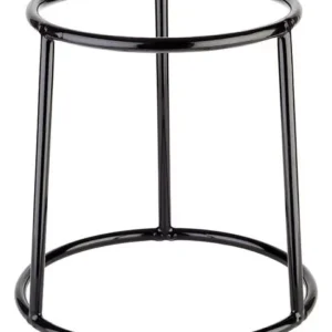 Amaca con Telaio Supporto per buffet APS -MULTI ROUND- Ø 15.5 / 18 cm altezza: 18 cm metallo verniciato nero con rivestime...