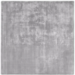 Tappeto Artigianale Viscosa Grigio Limpido 200 x 200 cm GESI II
