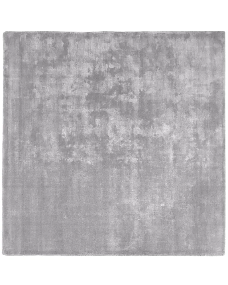 Tappeto Artigianale Viscosa Grigio Limpido 200 x 200 cm GESI II