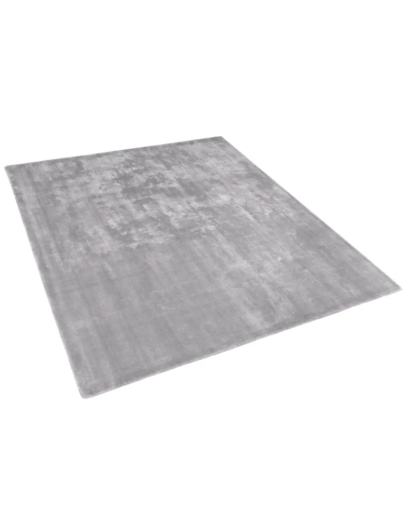 Tappeto Artigianale Viscosa Grigio Limpido 200 x 200 cm GESI II