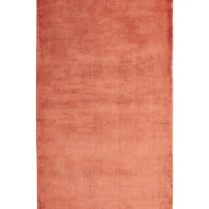 Tappeto viscosa arancione 80 x 150 cm GESI II