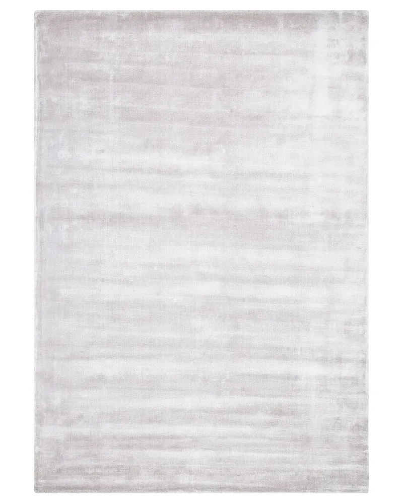 Tappeto viscosa grigio palese 160 x 230 cm GESI II
