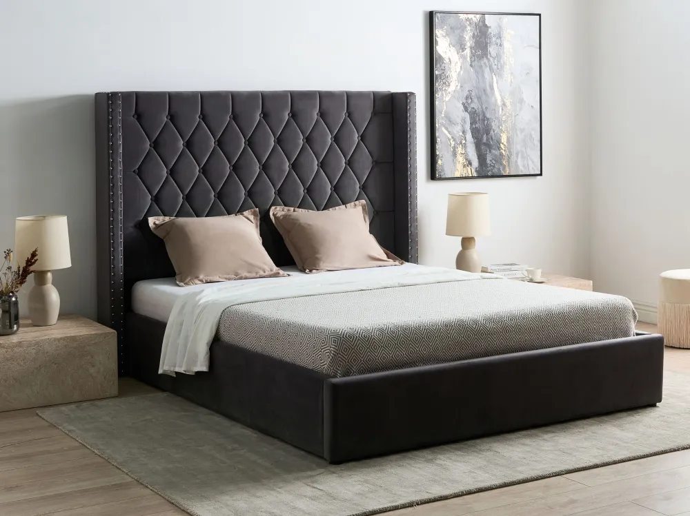Tappeto viscosa grigio palese 160 x 230 cm GESI II
