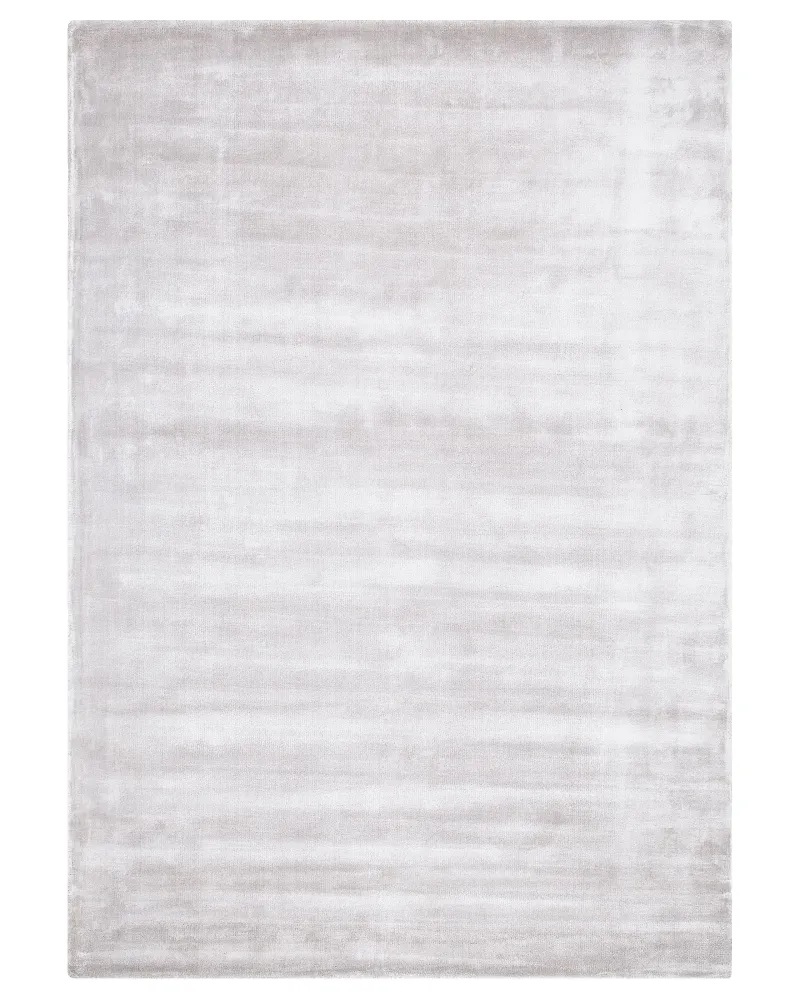 Tappeto viscosa grigio palese 160 x 230 cm GESI II